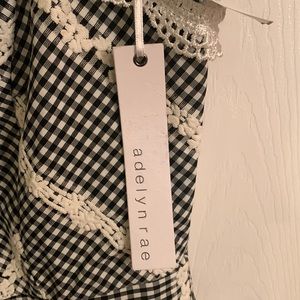 Adelyn Rae Ruffle Midi Dress.